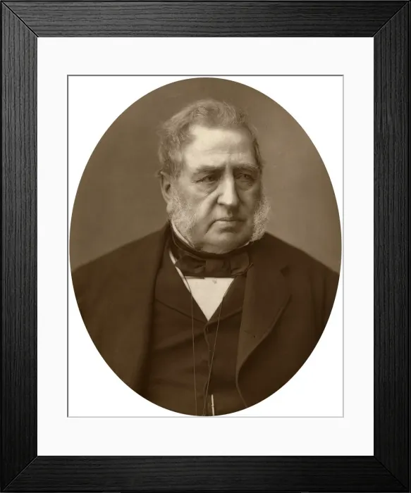 Framed Print : Sir Richard Malins, politician and jurist, 1882. Artist: Lock & Whitfield Framed Print : Sir Richard Malins, politician and jurist, 1882. Artist: Lock & Whitfield