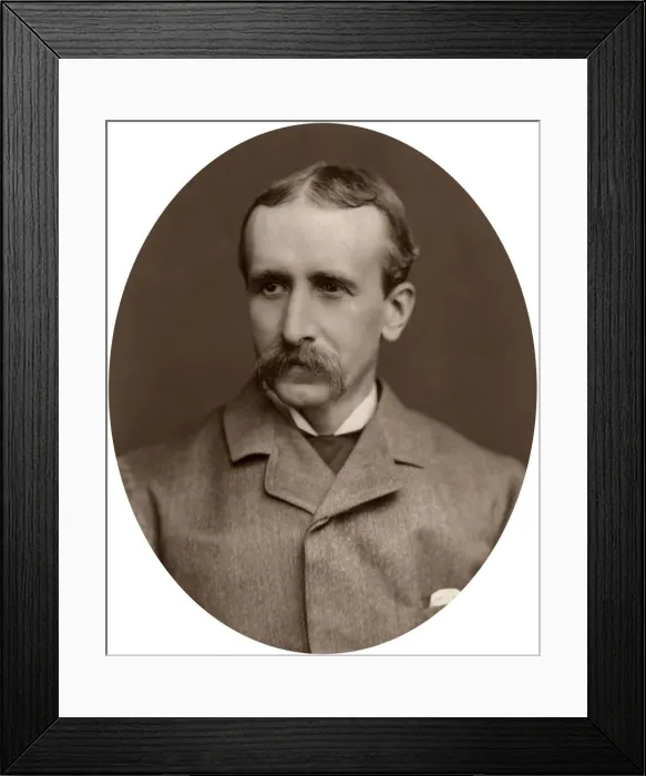 Framed Print : Briton Riviere, artist and Royal Academician, 1882. Artist: Lock & Whitfield Framed Print : Briton Riviere, artist and Royal Academician, 1882. Artist: Lock & Whitfield