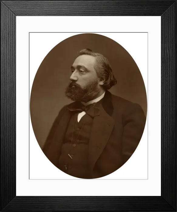 Framed Print : Leon Gambetta, French statesman, 1882. Artist: Lock & Whitfield Framed Print : Leon Gambetta, French statesman, 1882. Artist: Lock & Whitfield
