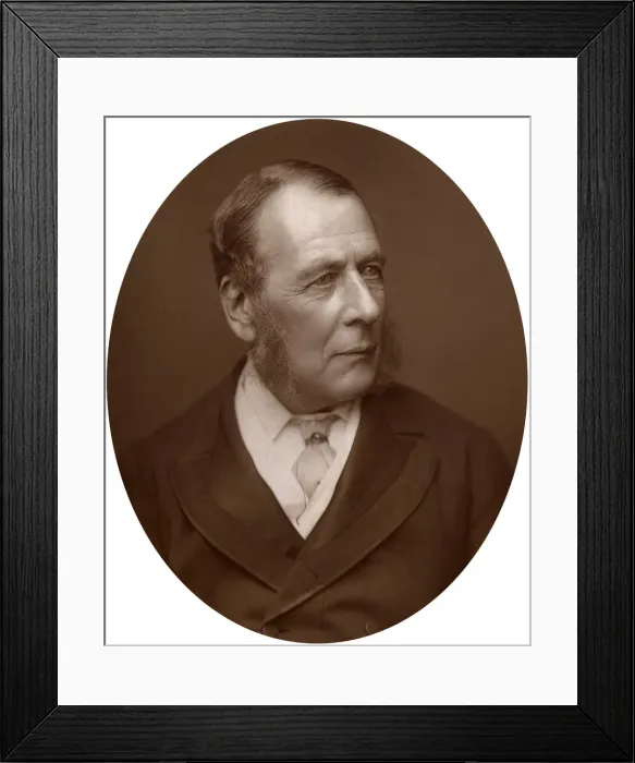 Framed Print : William Ballantine, Serjeant-at-Law, 1882. Artist: Lock & Whitfield Framed Print : William Ballantine, Serjeant-at-Law, 1882. Artist: Lock & Whitfield