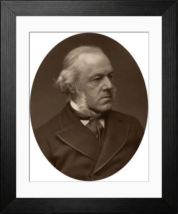 Framed Print : Henry Austin Bruce, 1st Baron Aberdare, statesman, 1882. Artist: Lock & Whitfield Framed Print : Henry Austin Bruce, 1st Baron Aberdare, statesman, 1882. Artist: Lock & Whitfield