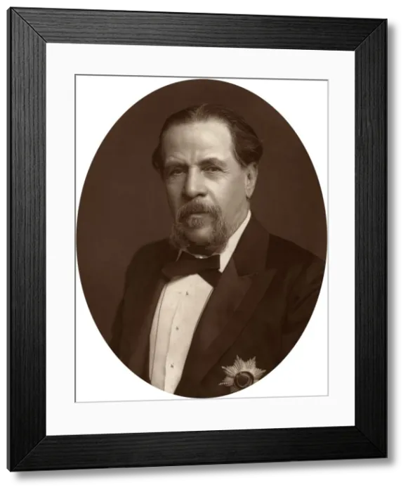 Framed Print : Hobart Pasha, Marshal of the Ottoman Empire, 1882. Artist: Lock & Whitfield Framed Print : Hobart Pasha, Marshal of the Ottoman Empire, 1882. Artist: Lock & Whitfield