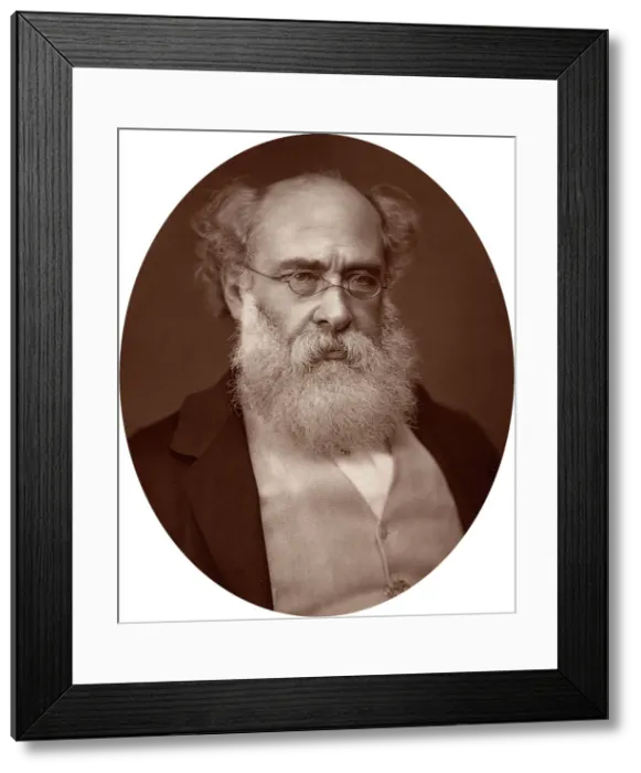 Framed Print : Anthony Trollope, writer, 1878. Artist: Lock & Whitfield