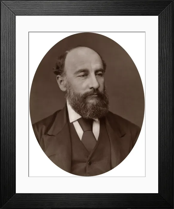 Framed Print : Sir George Strong Nares, Arctic explorer, 1878. Artist: Lock & Whitfield Framed Print : Sir George Strong Nares, Arctic explorer, 1878. Artist: Lock & Whitfield