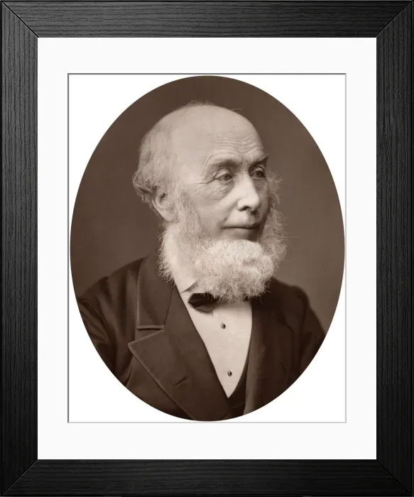 Framed Print : Sir Richard Redgrave, landscape painter, 1878. Artist: Lock & Whitfield Framed Print : Sir Richard Redgrave, landscape painter, 1878. Artist: Lock & Whitfield