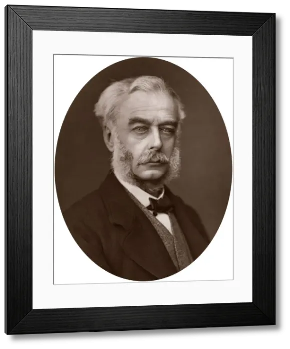 Framed Print : Sir Stephen Cave, MP, 1878. Artist: Lock & Whitfield Framed Print : Sir Stephen Cave, MP, 1878. Artist: Lock & Whitfield