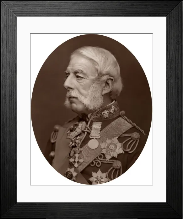 Framed Print : Sir Richard Airey, 1878. Artist: Lock & Whitfield Framed Print : Sir Richard Airey, 1878. Artist: Lock & Whitfield