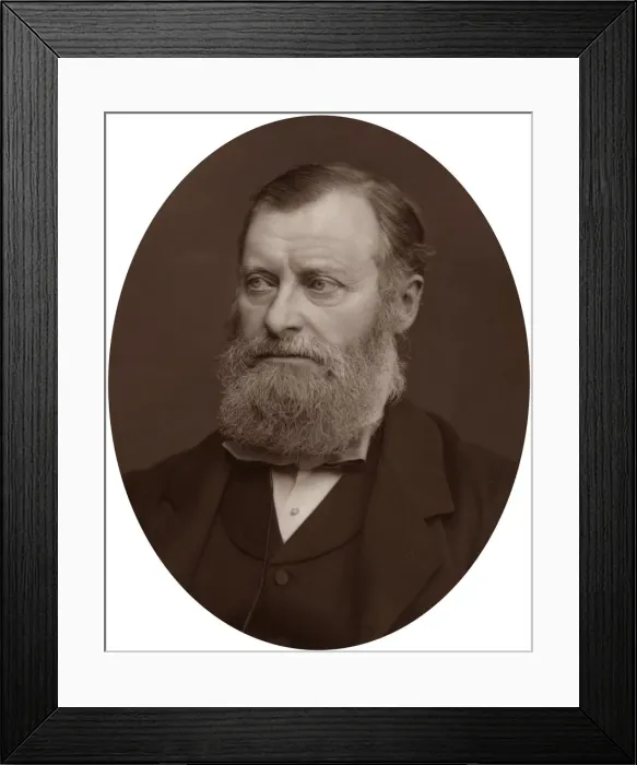 Framed Print : William Edward Forster MP, 1878. Artist: Lock & Whitfield Framed Print : William Edward Forster MP, 1878. Artist: Lock & Whitfield