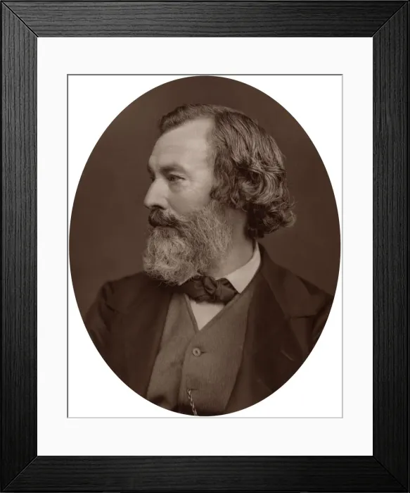 Framed Print : Joseph Durham, sculptor, 1878. Artist: Lock & Whitfield Framed Print : Joseph Durham, sculptor, 1878. Artist: Lock & Whitfield