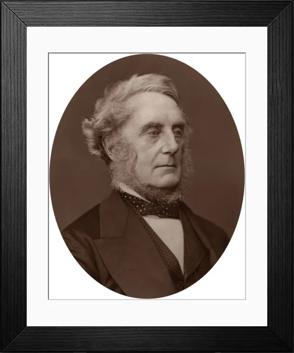 Framed Print : Viscount Cardwell, 1878. Artist: Lock & Whitfield Framed Print : Viscount Cardwell, 1878. Artist: Lock & Whitfield