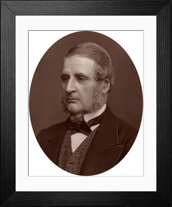 Framed Print : Edward Matthew Ward, historical painter, 1878. Artist: Lock & Whitfield Framed Print : Edward Matthew Ward, historical painter, 1878. Artist: Lock & Whitfield