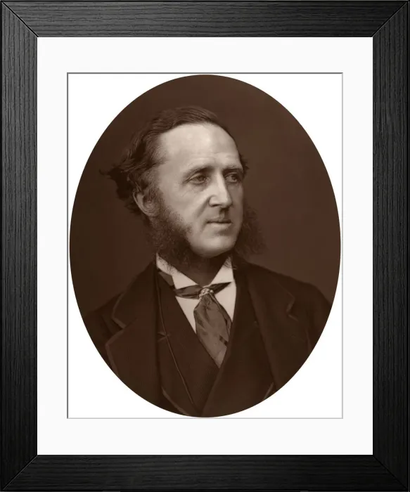 Framed Print : Viscount Sandon, MP, 1878. Artist: Lock & Whitfield Framed Print : Viscount Sandon, MP, 1878. Artist: Lock & Whitfield