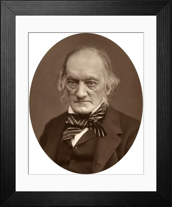 Framed Print : Richard Owen, 1878. Artist: Lock & Whitfield Framed Print : Richard Owen, 1878. Artist: Lock & Whitfield