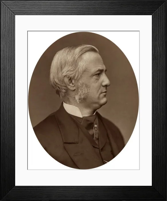 Framed Print : Frederick Max Muller, Professor of Comparative Philology at Oxford University, 1878. Artist: Lock & Whitfield Framed Print : Frederick Max Muller, Professor of Comparative Philology at Oxford University, 1878. Artist: Lock & Whitfield
