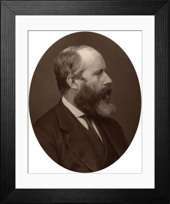 Framed Print : George Edmund Street, architect, 1878. Artist: Lock & Whitfield Framed Print : George Edmund Street, architect, 1878. Artist: Lock & Whitfield