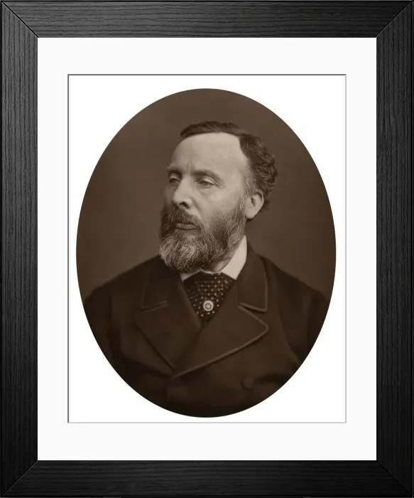Framed Print : Andrew Clark, Senior Physician to the London Hospital, 1878. Artist: Lock & Whitfield Framed Print : Andrew Clark, Senior Physician to the London Hospital, 1878. Artist: Lock & Whitfield