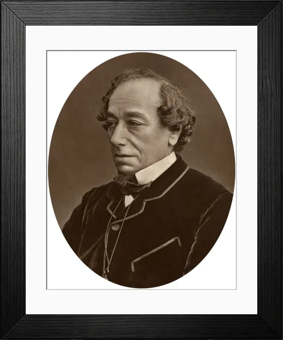 Framed Print : Benjamin Disraeli, Earl of Beaconsfield, Prime Minister, 1881 Framed Print : Benjamin Disraeli, Earl of Beaconsfield, Prime Minister, 1881