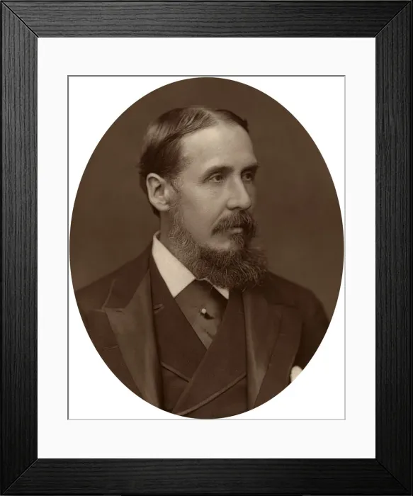 Framed Print : Sir Charles Rivers Wilson, knight, civil servant and financier, c 1880. Artist: Lock & Whitfield Framed Print : Sir Charles Rivers Wilson, knight, civil servant and financier, c 1880. Artist: Lock & Whitfield
