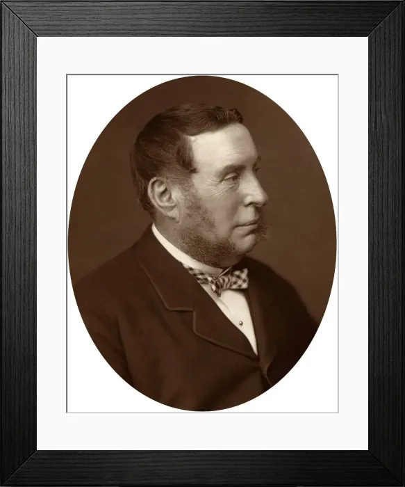 Framed Print : Sir George Jessel, Master of the Rolls, 1881 Framed Print : Sir George Jessel, Master of the Rolls, 1881