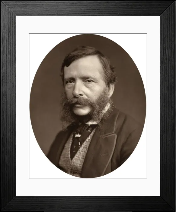 Framed Print : William Charles Thomas Dobson, artist and Royal Academician, 1881 Framed Print : William Charles Thomas Dobson, artist and Royal Academician, 1881