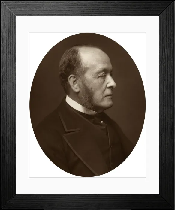 Framed Print : Gathorne Hardy, 1st Viscount Cranbrook, politician and statesman, 1881 Framed Print : Gathorne Hardy, 1st Viscount Cranbrook, politician and statesman, 1881