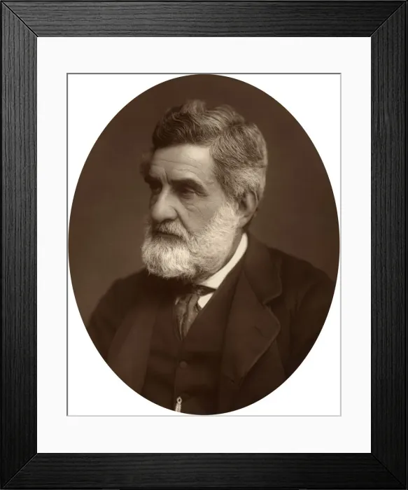 Framed Print : Hormuzd Rassam, explorer and archaeologist, 1881 Framed Print : Hormuzd Rassam, explorer and archaeologist, 1881