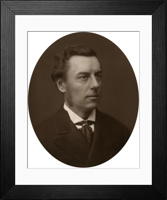 Framed Print : Joseph Chamberlain, MP, President of the Board of Trade, 1881 Framed Print : Joseph Chamberlain, MP, President of the Board of Trade, 1881