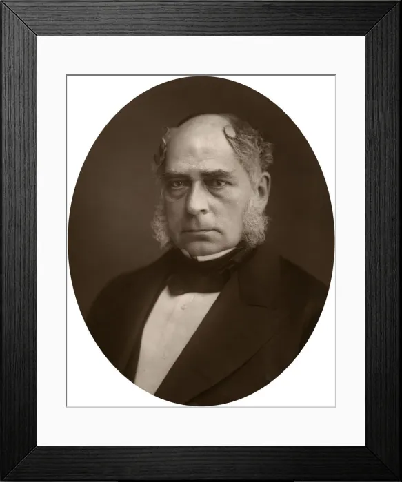 Framed Print : Sir Henry Bessemer, inventor and engineer, 1881 Framed Print : Sir Henry Bessemer, inventor and engineer, 1881