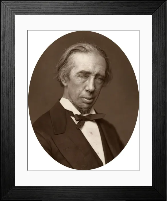 Framed Print : George Alexander MacFarren, composer, 1881 Framed Print : George Alexander MacFarren, composer, 1881
