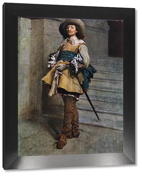 A Cavalier: time of Louis XIII, 1861, (1912). Artist: Jean Louis Ernest Meissonier