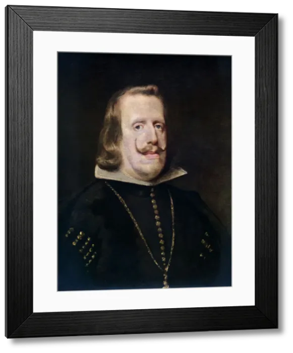 Framed Print : Philip IV of Spain, c1656, (1912). Artist: Diego Velasquez Framed Print : Philip IV of Spain, c1656, (1912). Artist: Diego Velasquez