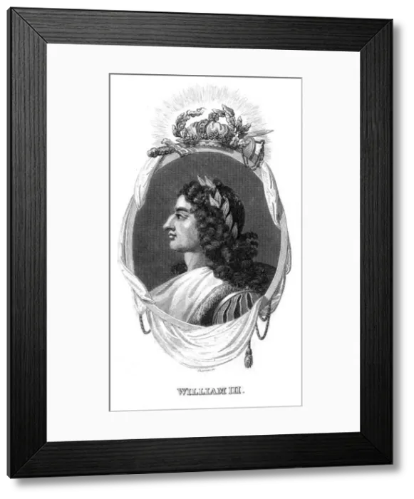 Framed Print : William III, King of England, Scotland and Ireland. Artist: I Chapman Framed Print : William III, King of England, Scotland and Ireland. Artist: I Chapman