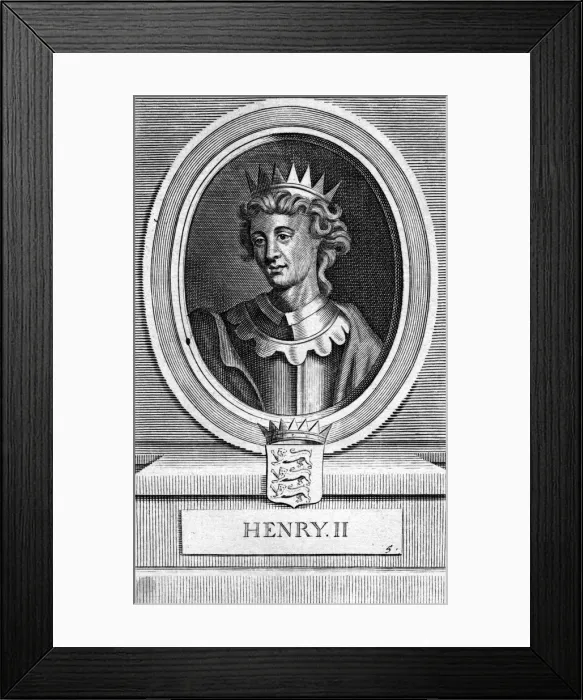 Framed Print : Henry II, King of England Framed Print : Henry II, King of England