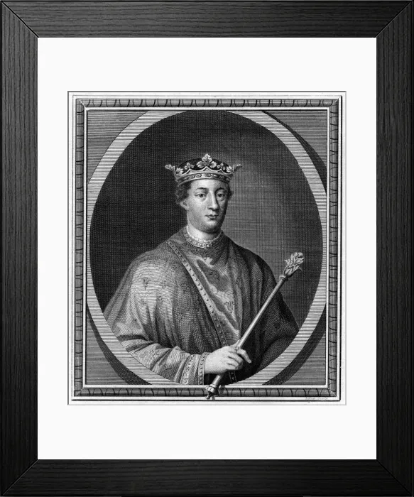 Framed Print : Henry II, King of England, 1789. Artist: L How Framed Print : Henry II, King of England, 1789. Artist: L How