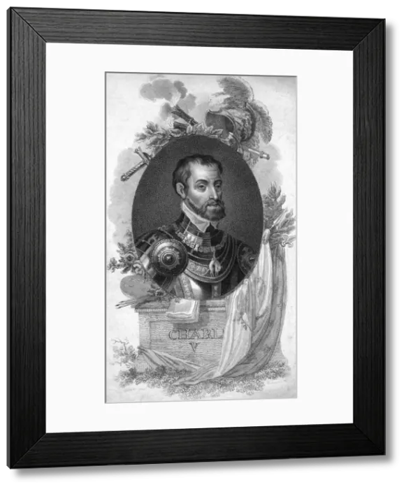 Framed Print : Charles V, Holy Roman Emperor Framed Print : Charles V, Holy Roman Emperor