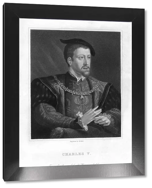 Charles V, Holy Roman Emperor, (19th century). Artist: W Holl