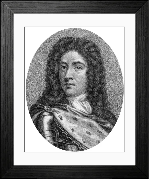 Framed Print : Prince Eugene of Savoy, general in the Austrian army, (1797). Artist: J Chapman Framed Print : Prince Eugene of Savoy, general in the Austrian army, (1797). Artist: J Chapman