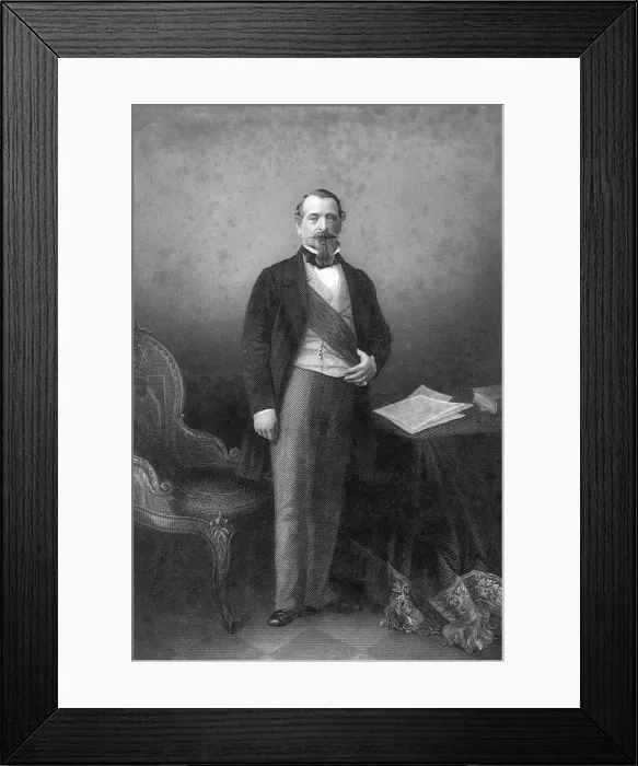 Framed Print : Napoleon III, Emperor of France, 19th century. Artist: DJ Pound Framed Print : Napoleon III, Emperor of France, 19th century. Artist: DJ Pound
