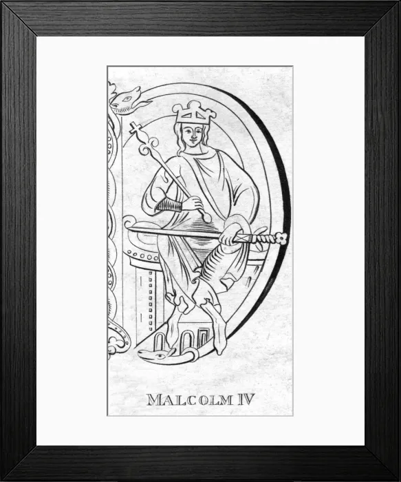 Framed Print : Malcolm IV, King of Scotland Framed Print : Malcolm IV, King of Scotland