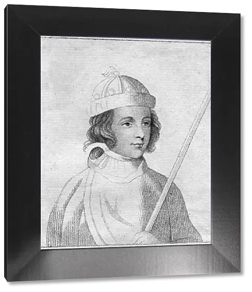 Edward of Westminster, Prince of Wales, son of King Henry VI of England. Artist:s Harding