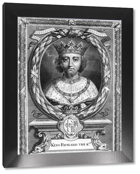 Richard II, King of England. Artist: P Vanderbanck