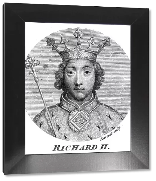 Richard II, King of England. Artist: Ravenet