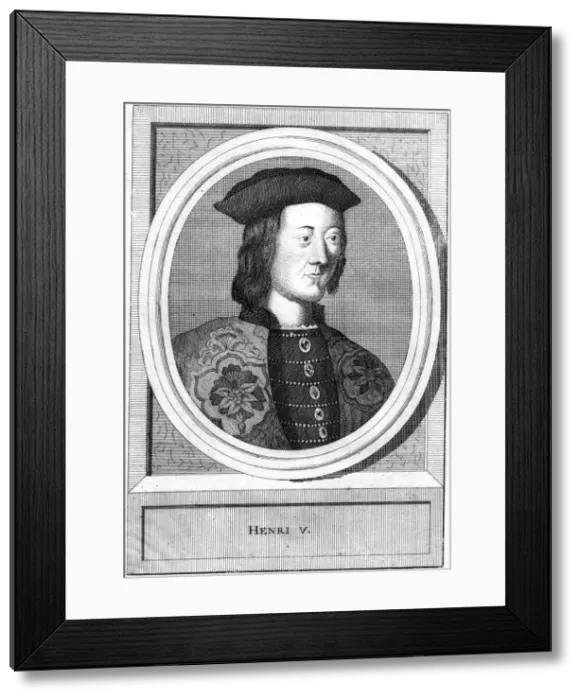 Framed Print : Henry V, King of England Framed Print : Henry V, King of England