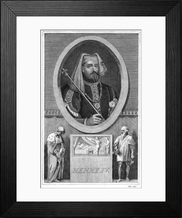 Framed Print : Henry IV, King of England, (1788). Artist: King Henry IV Framed Print : Henry IV, King of England, (1788). Artist: King Henry IV