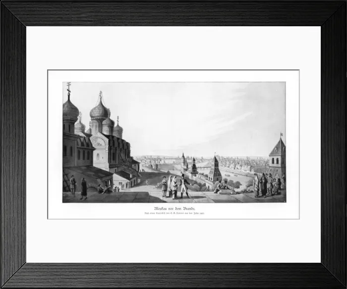 Framed Print : Moscow before the fire, 1900. Artist: Hammer Framed Print : Moscow before the fire, 1900. Artist: Hammer