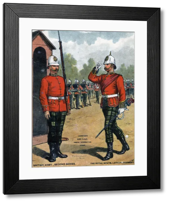 Framed Print : The Royal Scots (Lothian Regiment), 20th century Framed Print : The Royal Scots (Lothian Regiment), 20th century