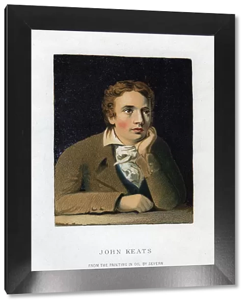 John Keats, English poet, 19th century