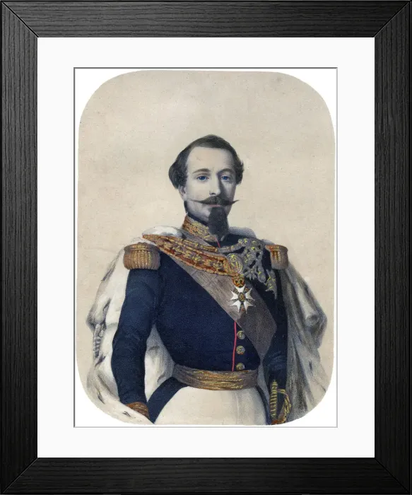 Framed Print : Napoleon III, Emperor of France Framed Print : Napoleon III, Emperor of France