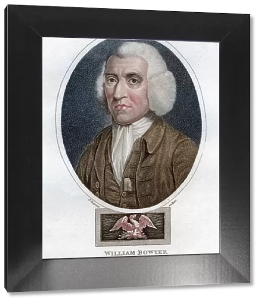 William Bowyer, 18th century English printer and literary editor, (1800). Artist: J Chapman