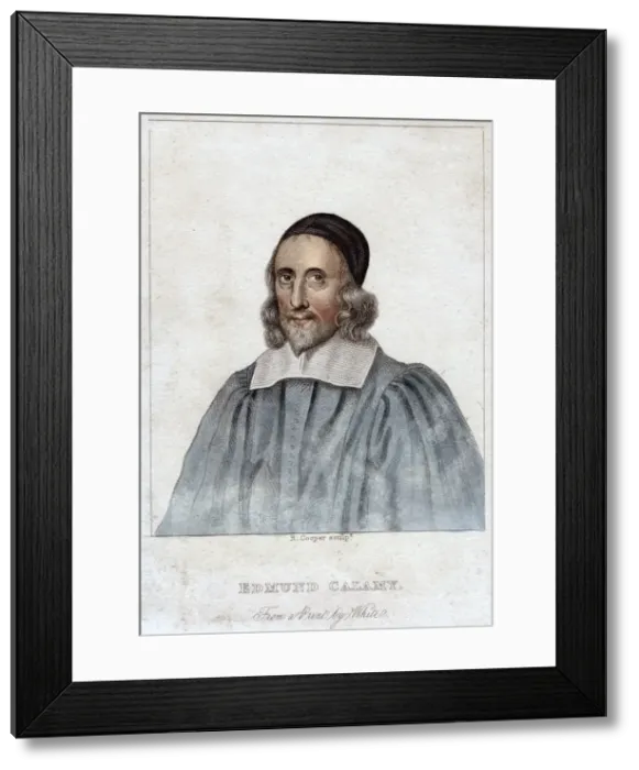 Framed Print : Edmund Calamy the Elder, 17th century English Presbyterian church leader, (early 19th century). Artist: R Cooper Framed Print : Edmund Calamy the Elder, 17th century English Presbyterian church leader, (early 19th century). Artist: R Cooper